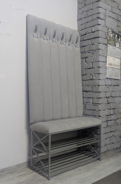 Комплект мебели для прихожей &laquo;Лофт X&raquo; (сегментная стяжка) LOFT-KOV-SS-01 фото