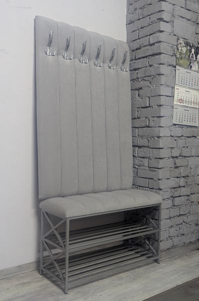 Комплект мебели для прихожей &laquo;Лофт X&raquo; (сегментная стяжка) LOFT-KOV-SS-01 фото