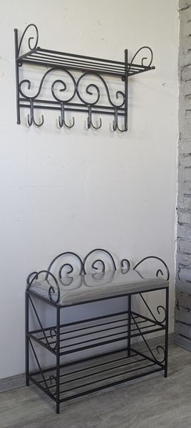 Передпокій Класика, банкетка і вішак 60см 997681818 фото